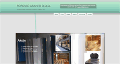 Desktop Screenshot of graniti-popovic.hr